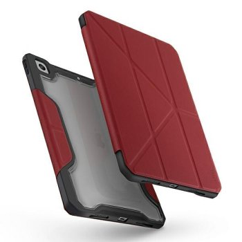 Uniq Trexa dėklas iPad 10.2'' 2021/2020/2019 planšetei, raudonas