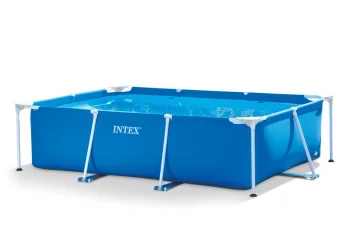 Intex 28272 Rectangular Frame Pool, 300x200x75 cm, Blue
