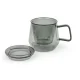 Arbatos rinkinys Bredemeijer Tea for one Livorno 350ml su sieteliu, juodas 165041