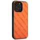 Karl Lagerfeld Perforated Allover dėklas, skirtas iPhone 13 Pro Max, oranžinis