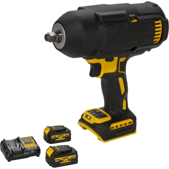 Akumuliatorinis smūginis veržliasukis DeWalt DCF900P2G-QW 18V 1/2" (2x 5.0 Ah, kroviklis)