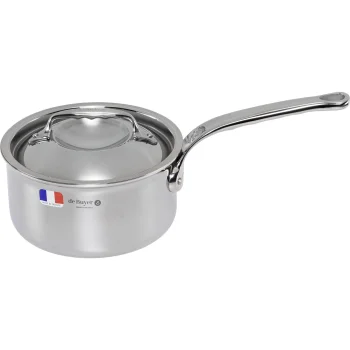 Puodas su dangčiu De Buyer Affinity 16 cm 1.8 l, nerūdijantis plienas