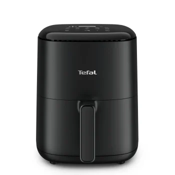 Karšto oro gruzdintuvė Tefal EY 1458 Easy Fry Compact, juoda