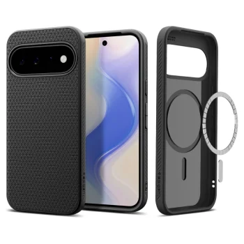 Spigen Liquid Air Mag MagSafe dėklas Google Pixel 11, Matte Black