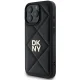 DKNY Quilted Stack Logo dėklas, skirtas iPhone 16 Pro, juodas