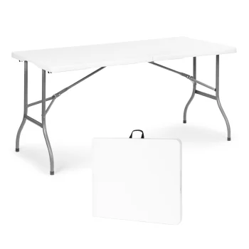 Sulankstomas pobūvių ir sodo stalas MultiGarden 153x70 cm, baltas