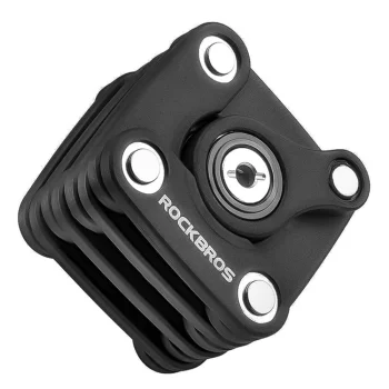 Rockbros WD795 sulankstomas dviračio užraktas, juodas