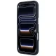 BMW Sign Deboss Quilted Metal Logo MagSafe dėklas iPhone 17 Pro / 18 Pro, mėlynas