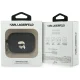 Karl Lagerfeld Silicone Karl Head 3D dėklas skirtas AirPods Pro 3, juodas