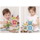 268 Pcs Wooden Building Blocks Doll House Architect House Constructor Gift for Boys and Girls