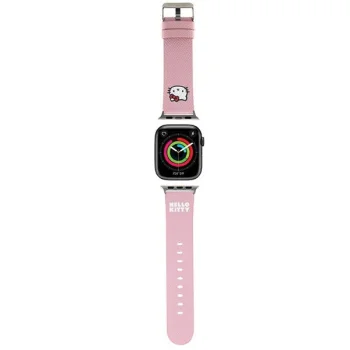 Hello Kitty dirželis Apple Watch 38/40/41mm, rožinis