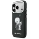 Karl Lagerfeld Karl & Choupette Back Logo MagSafe Dėklas iPhone 17 Pro Telefonui, Juodas