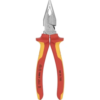 Kombinuotos smailianosės replės Knipex 08 26 185, VDE 1000 V, 185 mm