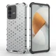 Dėklas Vivo V23 5G telefonui Honeycomb su elastingu rėmeliu, skaidrus