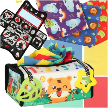 Sensory Montessori Sorter 2-in-1 with Tissues KX3193
