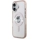 Karl Lagerfeld IML Choupette Sketch Logo MagSafe dėklas iPhone 17, rožinis