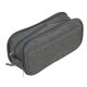 Maaleo Triple Compartment Pencil Case, Grey