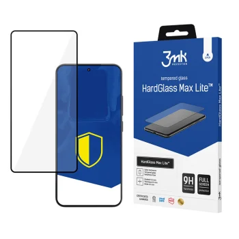 3mk HardGlass Max Lite Tempered Glass for Xiaomi 15, Black