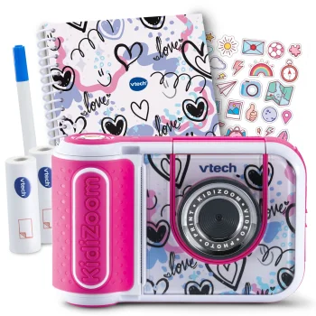 VTech Kidizoom Print Cam Kids Camera with Printer, Pink