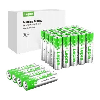 Šarminiai maitinimo elementai Lepro PR130002-24 AA R6 1.5 V 2800 mAh, 24 vnt.