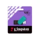 Kingston DataTraveler Exodia S 128GB USB 3.2 Gen 1 atmintinė, juoda/žydra