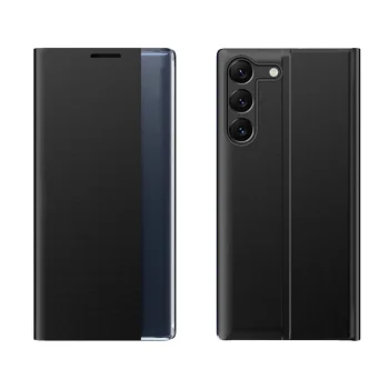 Sleep View dėklas Samsung Galaxy A05s, juodas