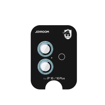Kameros apsauginis stiklas Joyroom JR-MSF0301 telefonui iPhone 16 / 16 Plus, žalias