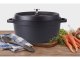 Lieto aliuminio troškintuvas su dangčiu, 2L, non-stick, indukcijai