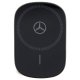 Mercedes Silver Stars MagSafe belaidis įkroviklis ir automobilinis laikiklis, juodas