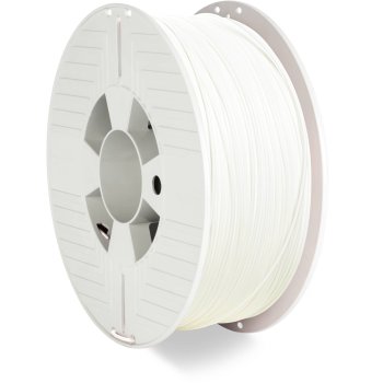 Verbatim PLA 3D spausdinimo plastikas, 1.75 mm, 1 kg, baltas