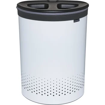 Brabantia skalbinių krepšys 55 L, tamsiai pilkas / baltas