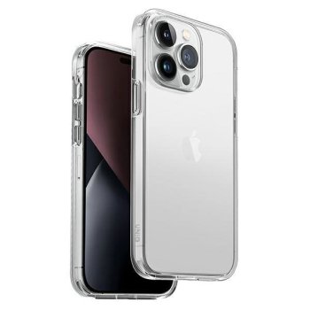Apple iPhone 14 Pro 6,1" Uniq Etui Clarion Tinsel Case Cover, Lucent Clear