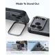 ESR Cyber Tough Kickstand MagSafe dėklas iPhone 18 Pro / 17 Pro su stovu, pilkas