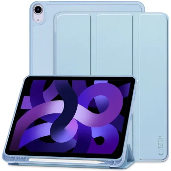 Dėklas Tech-Protect SmartCase Pen, skirtas iPad Air 10.9 / 11, mėlynas