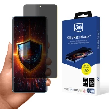 Privacy Film 3mk Silky Matt Privacy for Xiaomi Redmi Note 14 Pro 4G