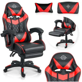 Sofotel Draknor II Gaming Chair, Black-Red