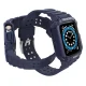 Apsauginis dėklas su dirželiu Apple Watch 42/44/45mm - Mėlyna