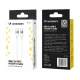 Wozinsky WSTCC1 USB-C į USB-C 65W PD laidas, 1 m - Baltas