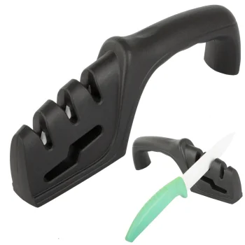 3-Stage Kitchen Knife and Scissor Sharpener