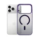 Apsauginis dėklas 3mk Frosty MagCase skirtas iPhone 17 Pro Max, violetinis
