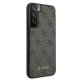 Samsung Galaxy S22 5G (SM-S901) Guess 4G Metal Gold Logo Case Cover, Grey