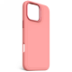 Decoded AntiMicrobial Silicone Stacks dėklas su MagSafe iPhone 16 Pro Max, rožinis