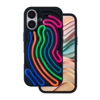 Dėklas TFO DIY Snake skirtas iPhone 16 6,1", juodas