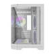Kompiuterio korpusas Darkflash FT418 White su 6 aRGB ventiliatoriais