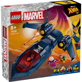 LEGO Marvel Super Heroes 76281 X-Men X-Jet konstruktorius