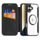 Dux Ducis Skin X Pro iPhone 16 Wallet Case with MagSafe, Black