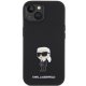 Karl Lagerfeld dėklas iPhone 15 Plus / 14 Plus telefonui, juodas