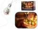 Ikonka LED String Lights with Decorative Bulbs, 3m, 50 LED, Warm White