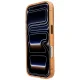 BMW M IML Frosted Metal Logo & Trims MagSafe dėklas iPhone 17 Pro / 18 Pro, oranžinis