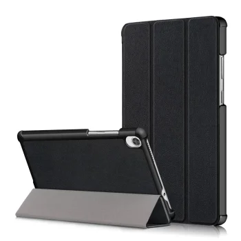 Lenovo Tab M8 (2nd Gen) odinis dėklas-stovas, juodas